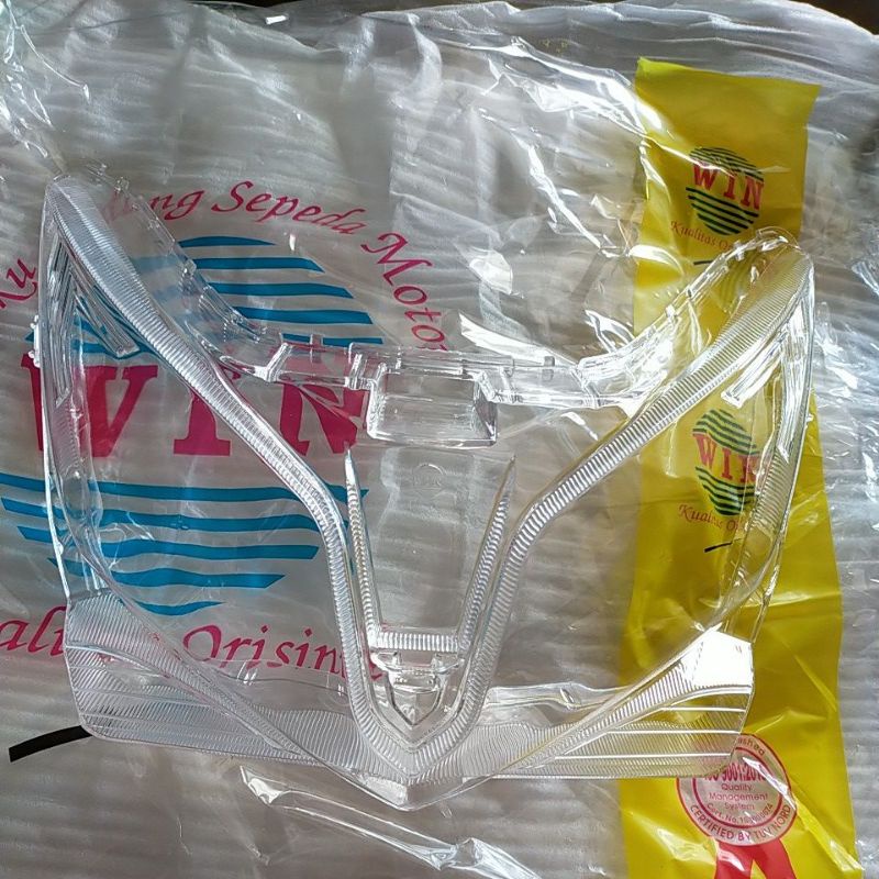 Kaca Mika Lampu Depan Vario Techno 125 Old  2013