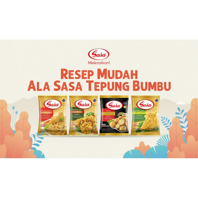 

Sasa Tepung Bumbu Serbaguna All variant 1Renceng 10pcs