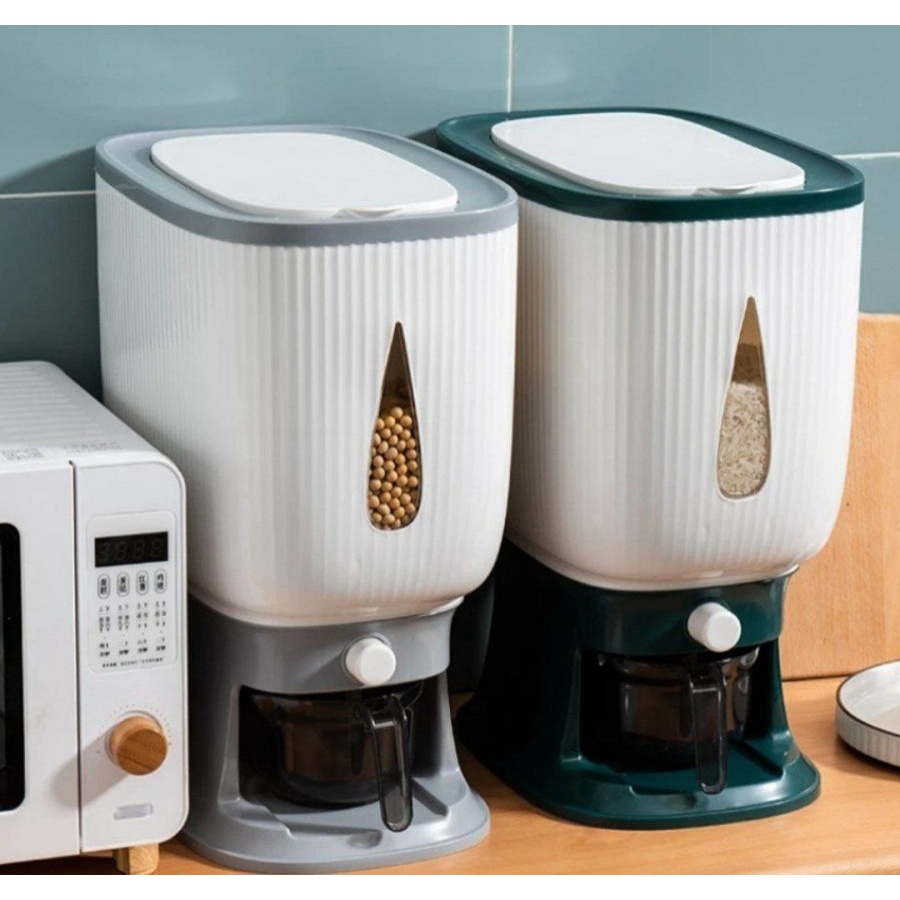 Oryza Sativa Dispenser Penyimpanan Makanan