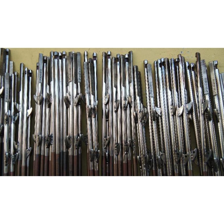[hadiatulitrends] padok Shaft speargun 7mm panjang 160cm busur tembak ikan diving scuba bukan omer s