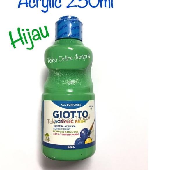 

Cat Acrylic Paint GIOTTO 250ml satuan Akrilik cet ATK0821GT - Merah