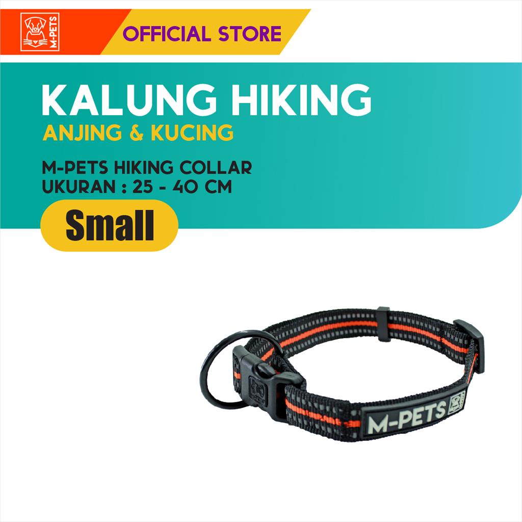 M-Pets Hiking Dog &amp; Cat Collar Size Small / Kalung Anjing Kucing