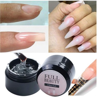 Full Beauty Fiber Gel Extension Painless / Fiber Gel Extension Builder Gel Full Beauty