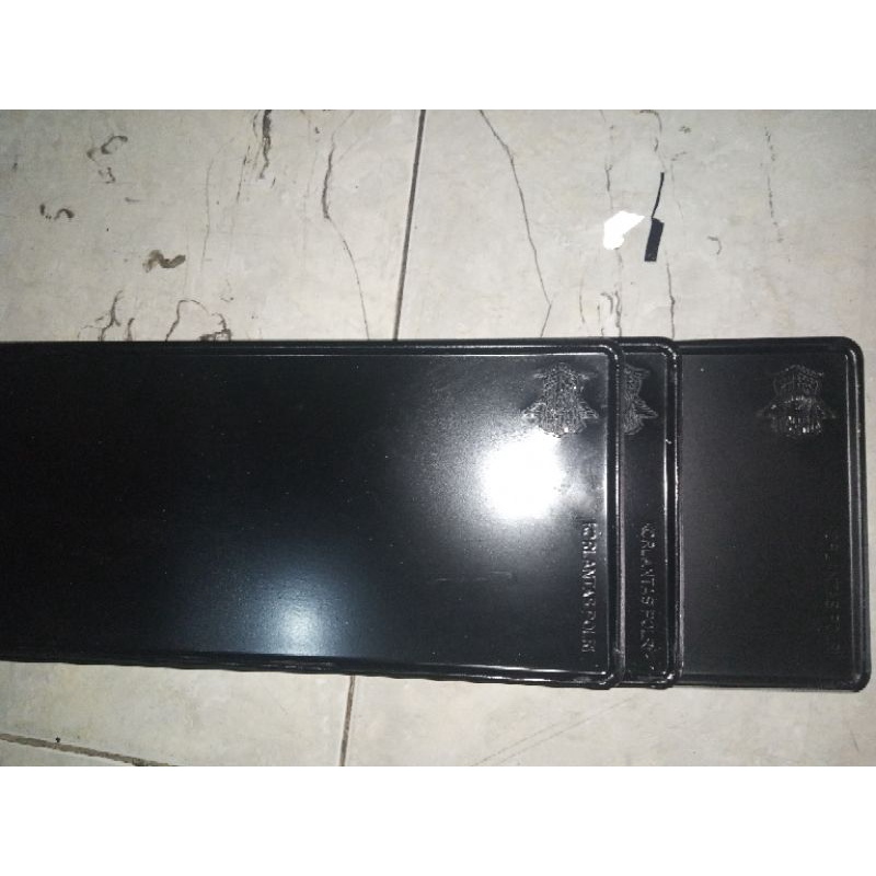 plat nomor MOTOR Tebal 1mm (Bahan Ori)