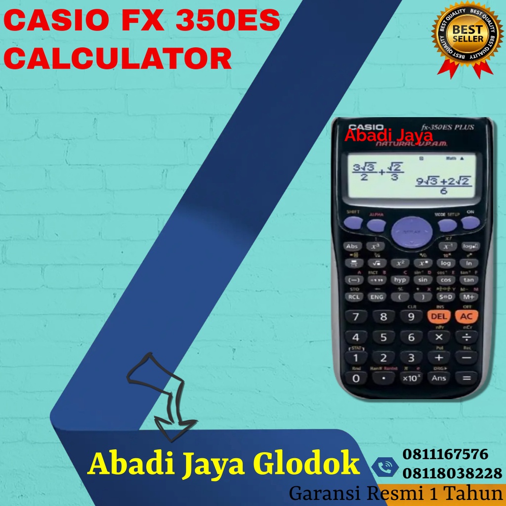 

CASIO FX 350ES CALCULATOR