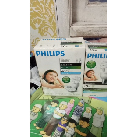 Lampu Philips Easy Scene plus Remote