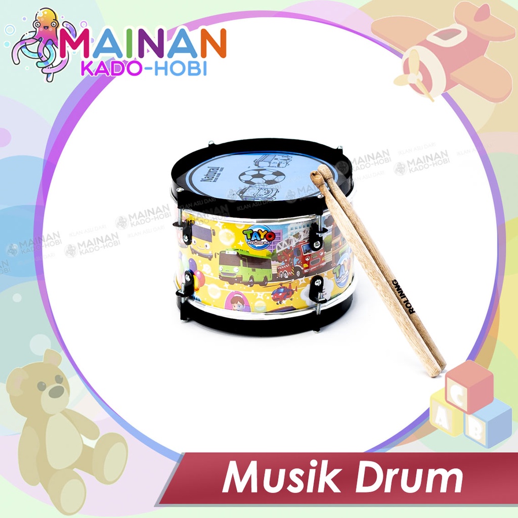 MAINAN EDUKASI ANAK MUSIK DRUM