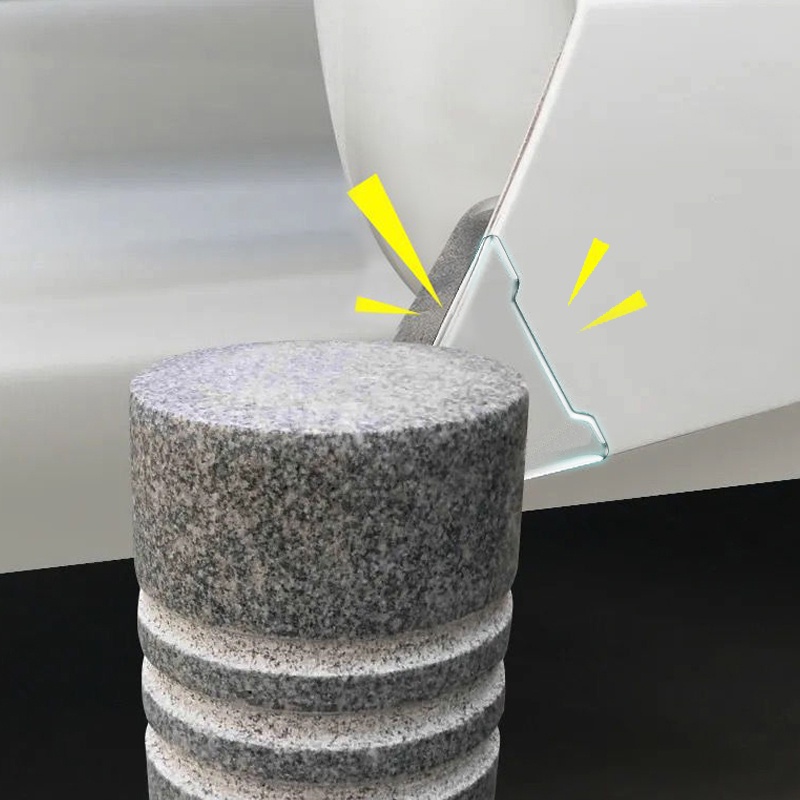 4pcs Universal Penutup Sudut Pintu Mobil anti-Tabrakan Transparan Silikon Pelindung anti Gores Stiker Penutup Pelindung Pintu