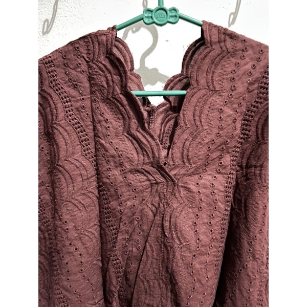 Preloved blouse coklat