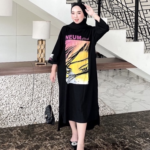 PESONANEUM24 - Long Tunik Terbaru Long Tunik NEUM tunik wanita modern Long tunik import Long tunik k