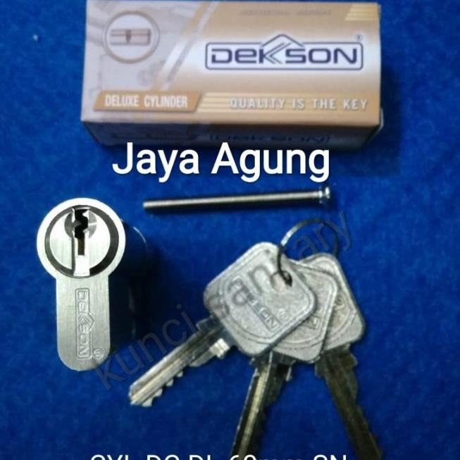 Silinder Kunci Dekson CYL DC DL 60 MM SN/Silinder kunci Dekson 6cm