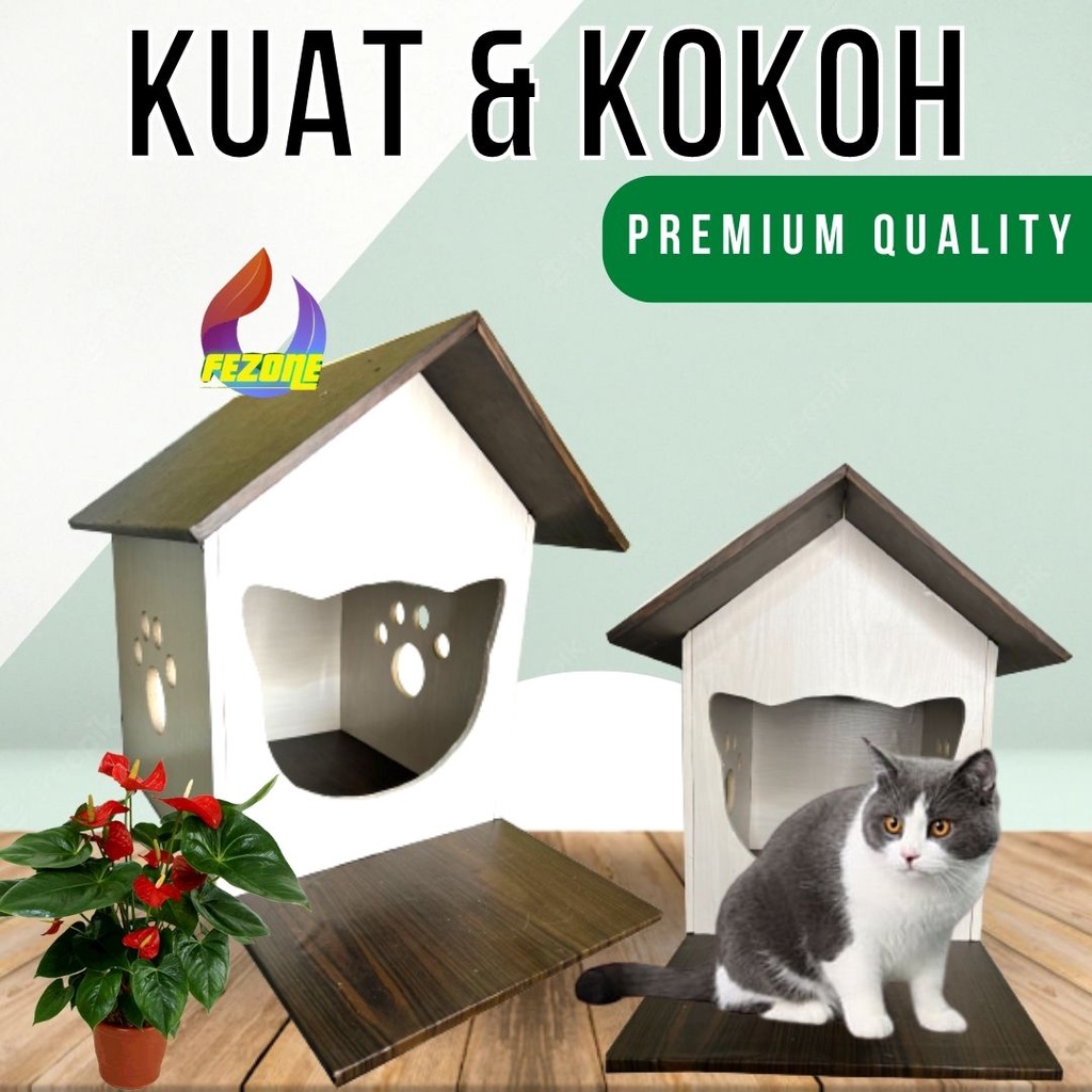 Kandang Rumah Anjing Kandang Kucing Tempat Tidur Anjing Tempat Tidur Kucing Pets Fezone