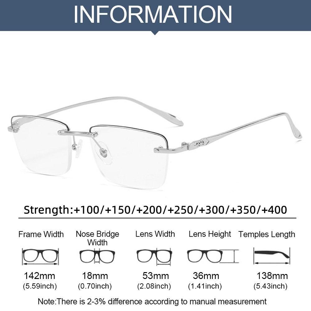 Lily Kacamata Baca Office Frame Hinge Anti-Blue Light