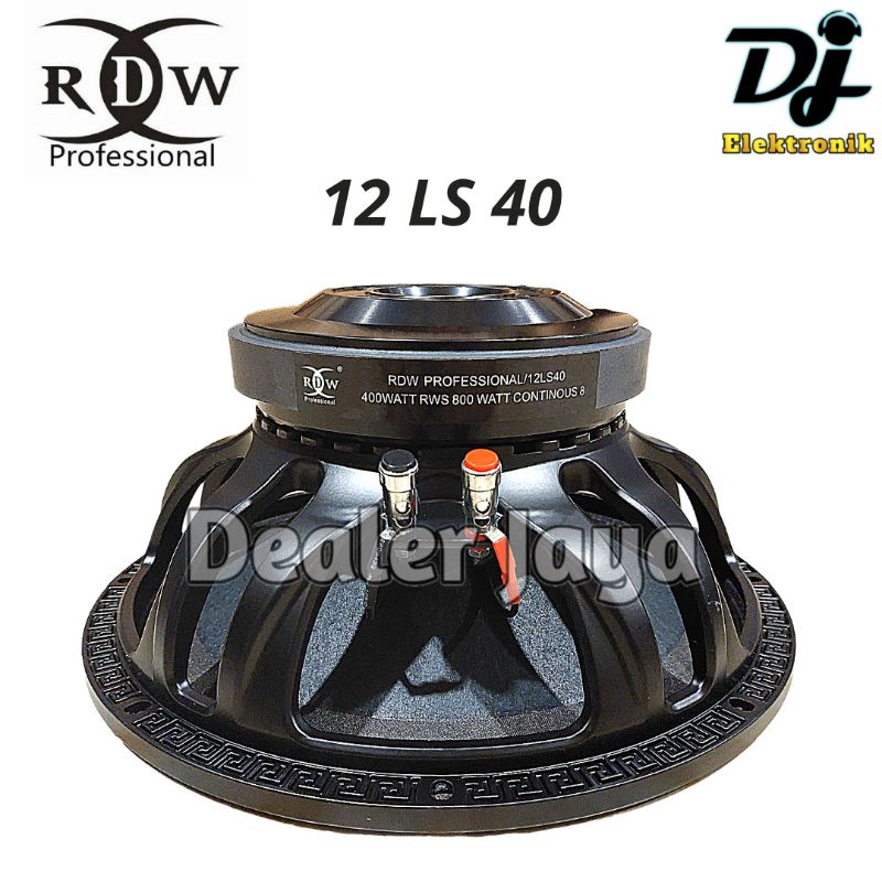 Speaker Komponen RDW 12 LS 40 / 12 LS40 / 12LS40 - 12 inch