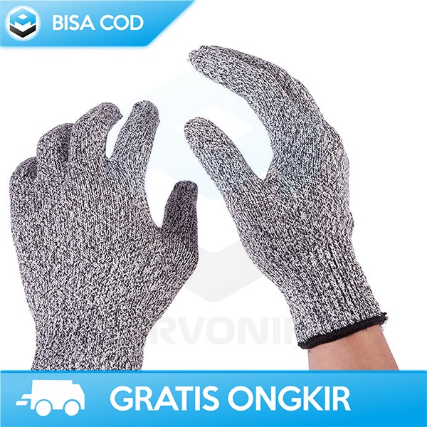 SAFETY GLOVES SARUNG TANGAN PELINDUNG ANTI GORESAN TEBAL NYAMAN EN388