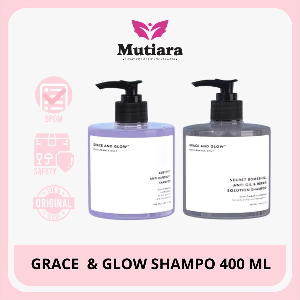 Jual GRACE & GLOW SHAMPO 400 ML | Shopee Indonesia