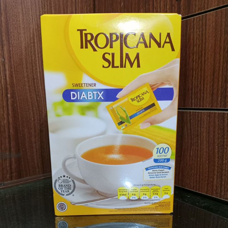 

Tropicana Slim Sweetener DIABTX 100 Sachet