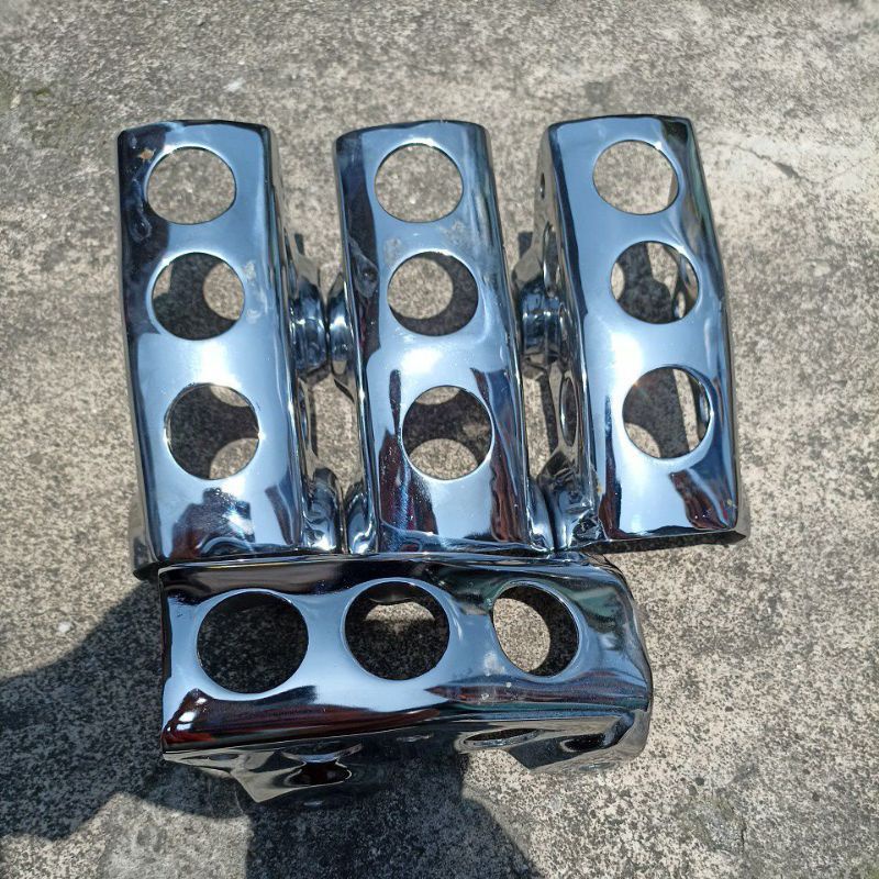 PANGKON MESIN MEGAPRO CHROME ORIGINAL