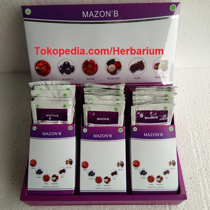 Mazon B Herbal / Amazon Berries Original Asli