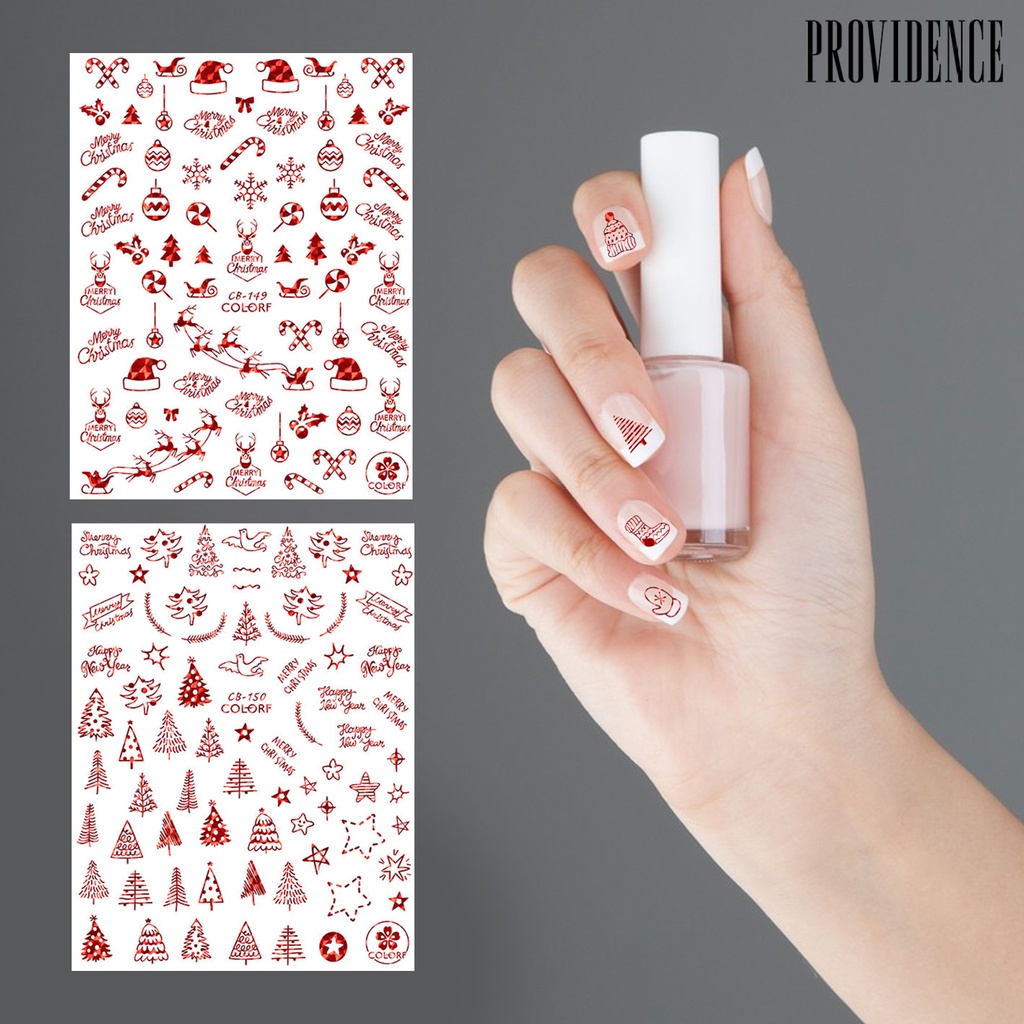 Providence Stiker Kuku DIY Ukuran Mini Untuk Wanita