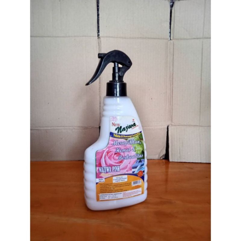 SPRAY 500ML PEWANGI LAUNDRY NAJWA PENGHARUM &amp; PELICIN PEWANGI LOUNDRY