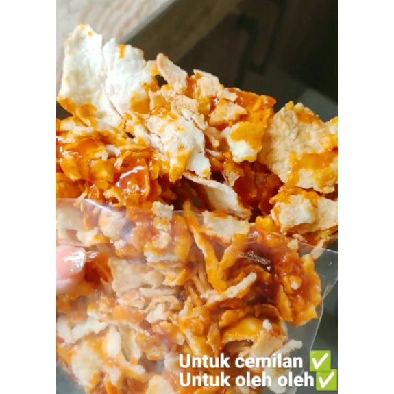 

Emping manis pedas home made medan ho ciak dan renyah oleh oleh khas medan