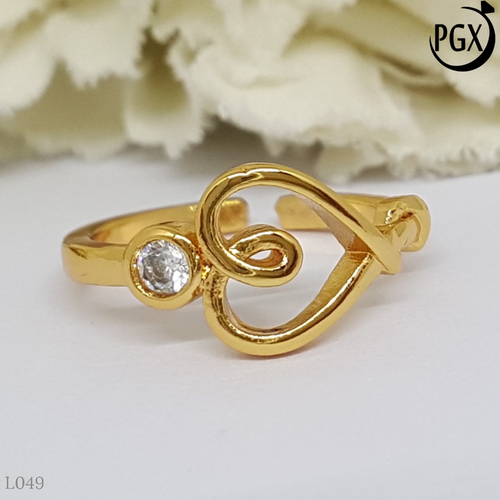 PGX Cincin Anak Xuping Aksesoris Perhiasan Lapis Emas Premium - L049