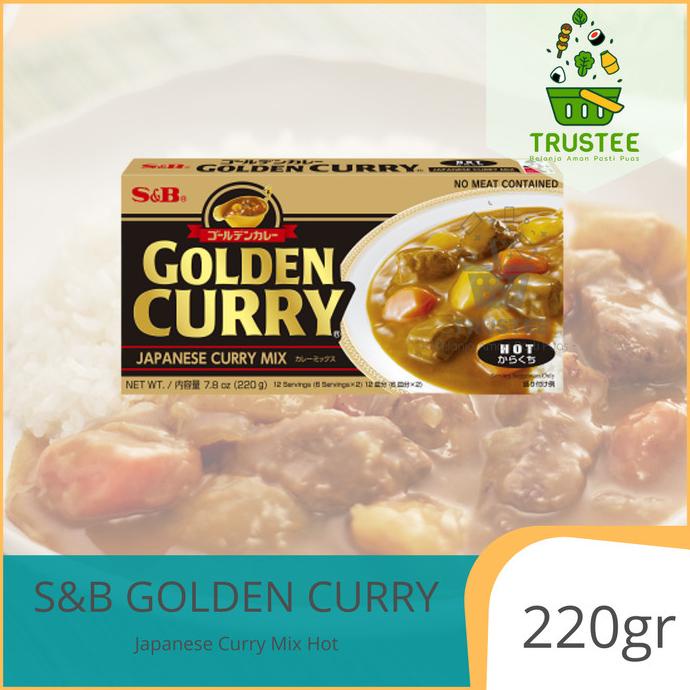 

S&B Golden Curry Sauce 220gr / Japanese Curry Sauce / Saus Kari Jepang