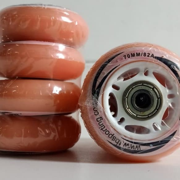 BAN/RODA KARET SEPATU RODA/INLINE SKATE+BEARING