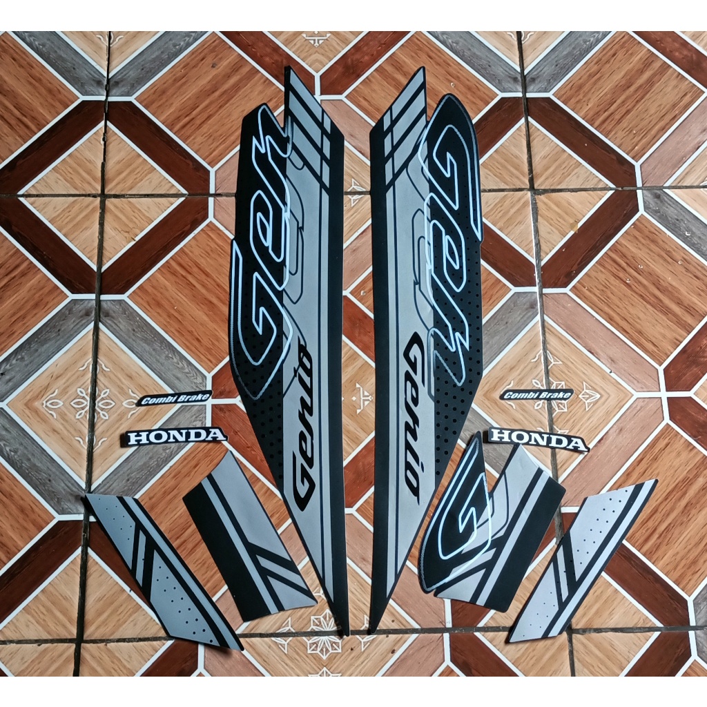 sticker striping motor honda genio 110 2021