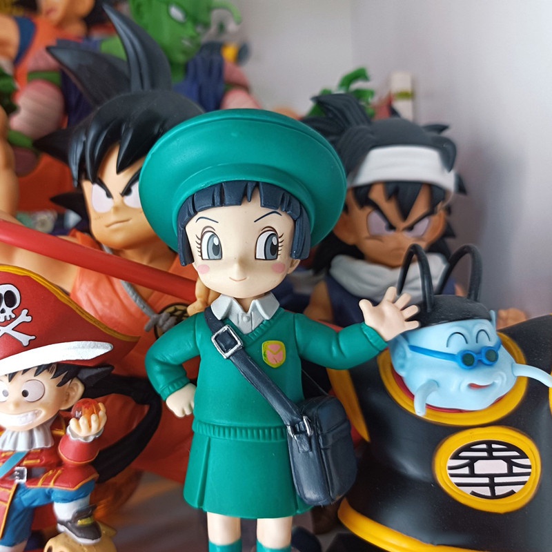 Mainan Action Figure Son Gohan Daughter Pan Dragon Ball Z Super Hero Bahan PVC Ukuran 9cm Untuk Koleksi