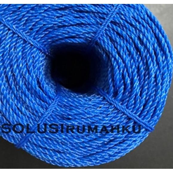 Tali Tambang Plastik 5mm 1 KG 1 RIDO Flexible Lentur SATU Kilogram