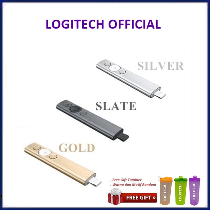 Logitech Spotlight Wireless Presentation Remote Presenter Logitech