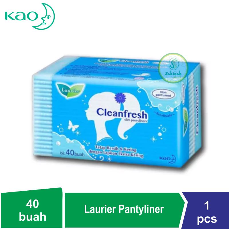 Laurier Pantyliner Cleanfresh Parfume &amp; Non-Perfume