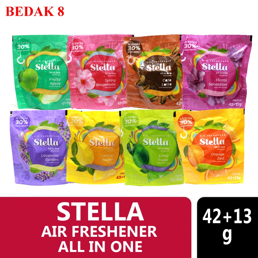 Stella All In One 42 gr/ Pengharum Ruangan Stella