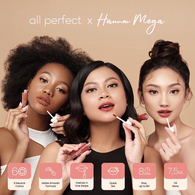 ALL PERFECT x Hanum Mega Lip Cream