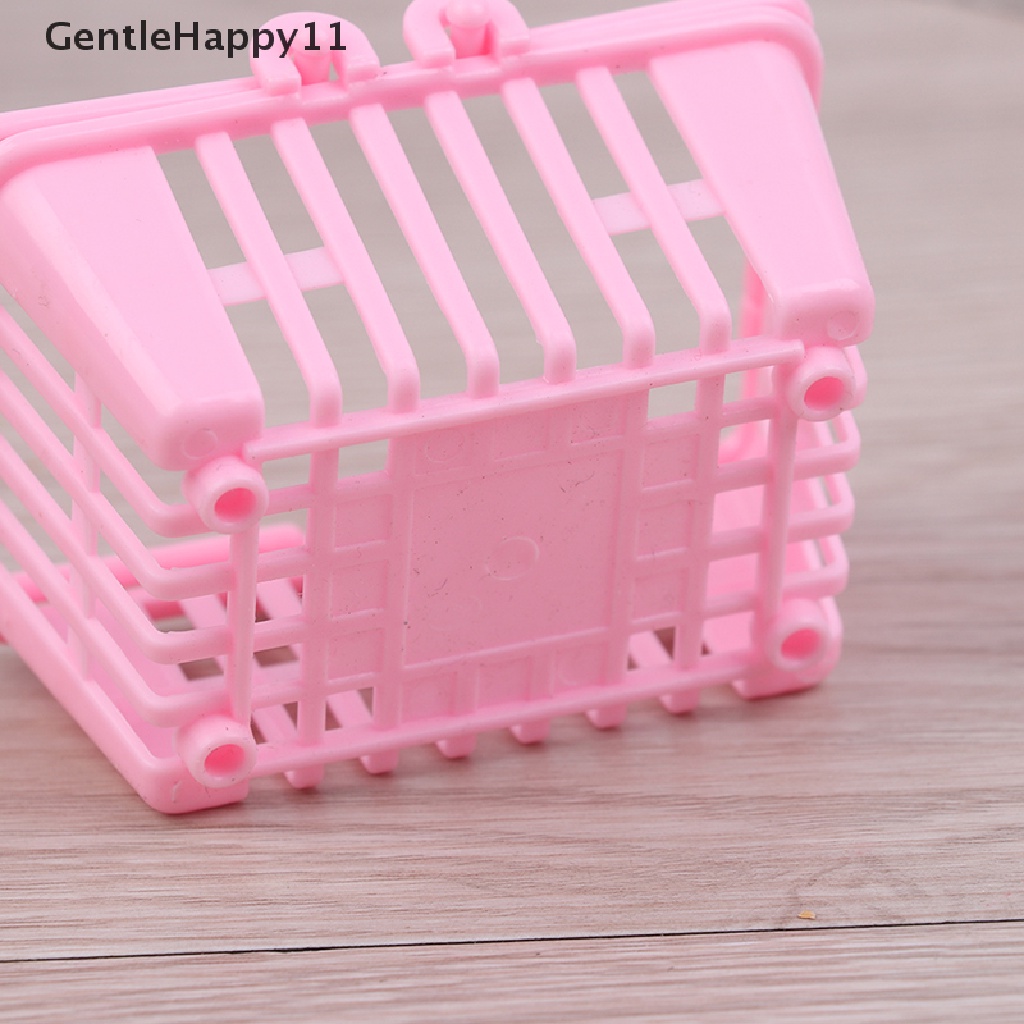 Gentlehappy Miniatur Rumah Boneka Keranjang Belanja Pretend Play Mainan furniture id