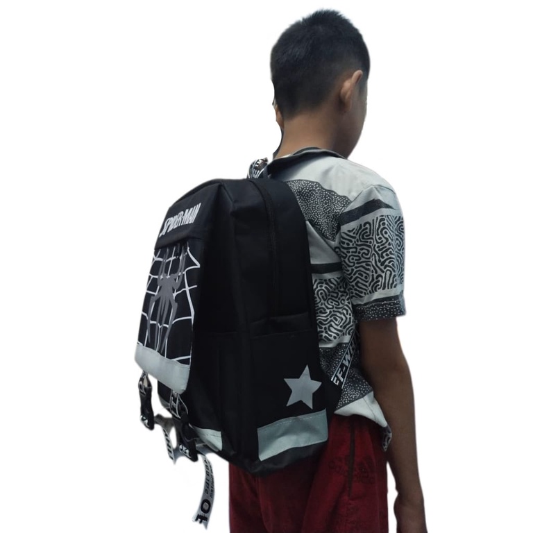 TAS RANSEL ANAK LAKI-LAKI MOTIF SPIDERMAN /  TAS RANSEL ANAK / TAS RANSEL MURAH