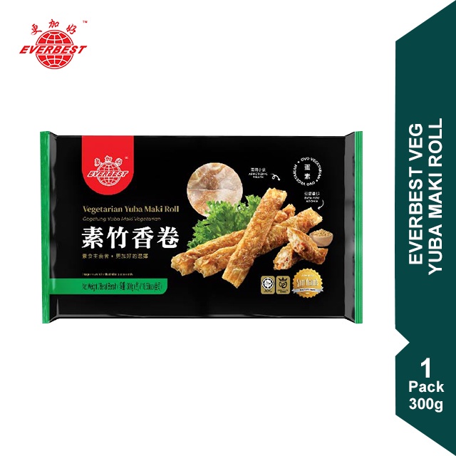 Everbest Yuba Maki Roll/Lumpia Udang Seafood Vegetarian 300 gr Halal