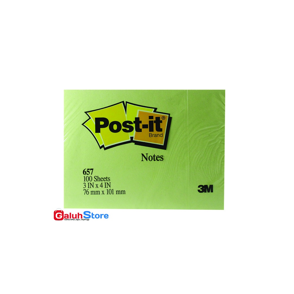 

3M Post It / Sticky Notes / Memo Tempel 657