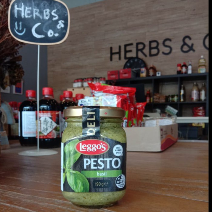 

Leggo's Pasta Pesto Basil / Saus Pesto Basil 190gr