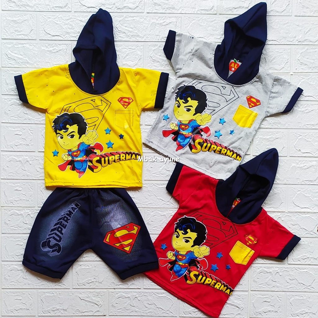 Setelan baju bayi usia 0 -12 bulan / baju bayi lengan pendek / celana pendek anak bayi / topi bayi / baju tidur bayi / piyama bayi / pakaian bayi laki laki