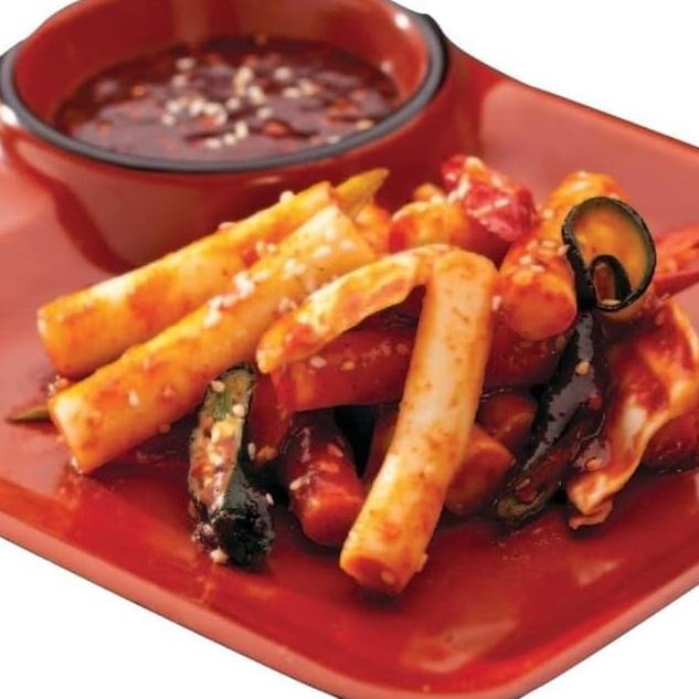 

TTEOKBOKKI 200 GR + SAUCE FRESH SAMWON - TTEOK TOPOKKI TOKPOKI KOREAN FOOD RICE CAKE KUE BERAS KOREA