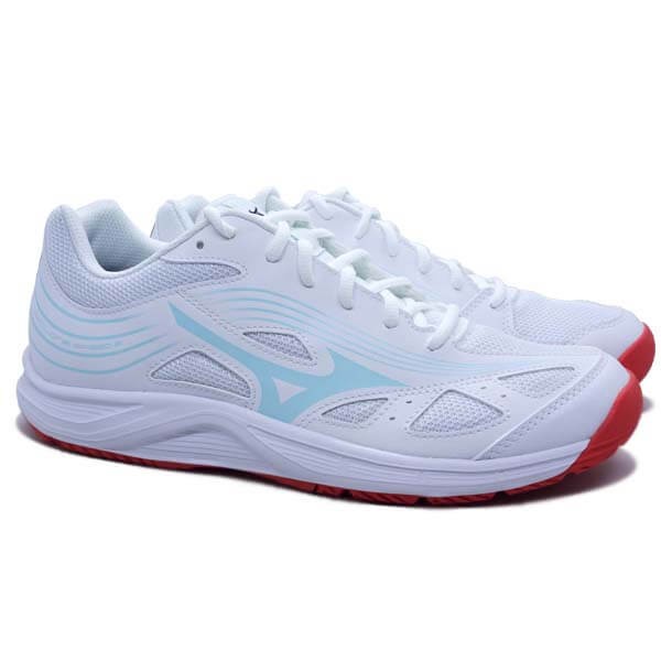 BIG SALE Sepatu Voli Dan Badminton Mizuno Cyclone Speed 3 Original White