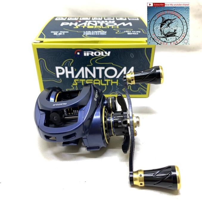 Reel BC Iroly PHANTOM Stealth Handle Kiri