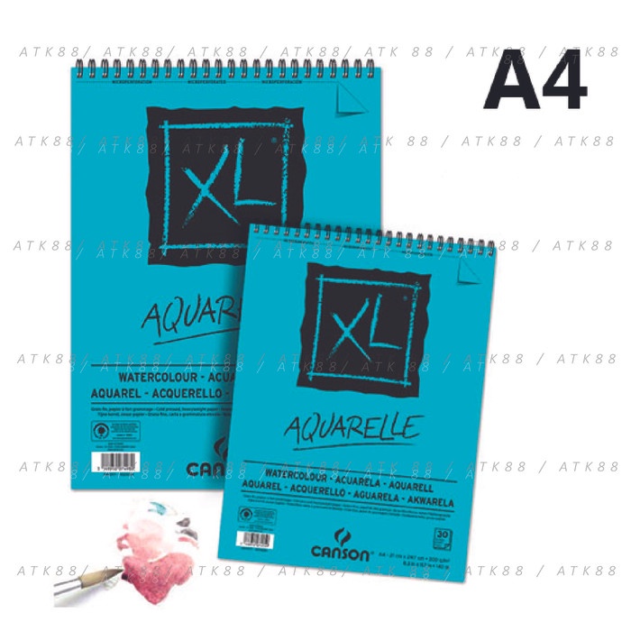 

[COD AKTIF] Canson XL Aquarelle A4