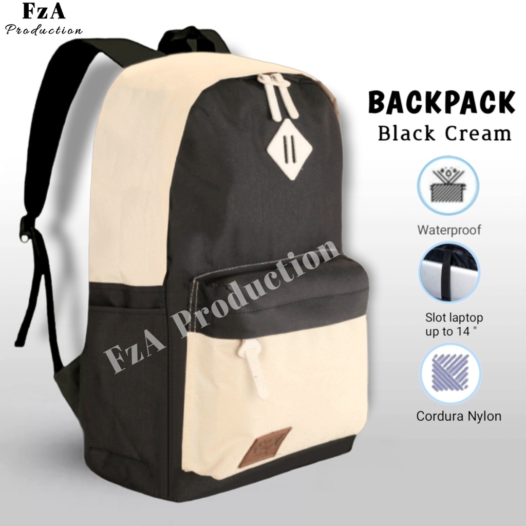 Big Promo..Tas Ransel Distro sekolah kuliah Kerja Pria Wanita Tas Ransel Laptop Original - FzA FREE Sako walet HP