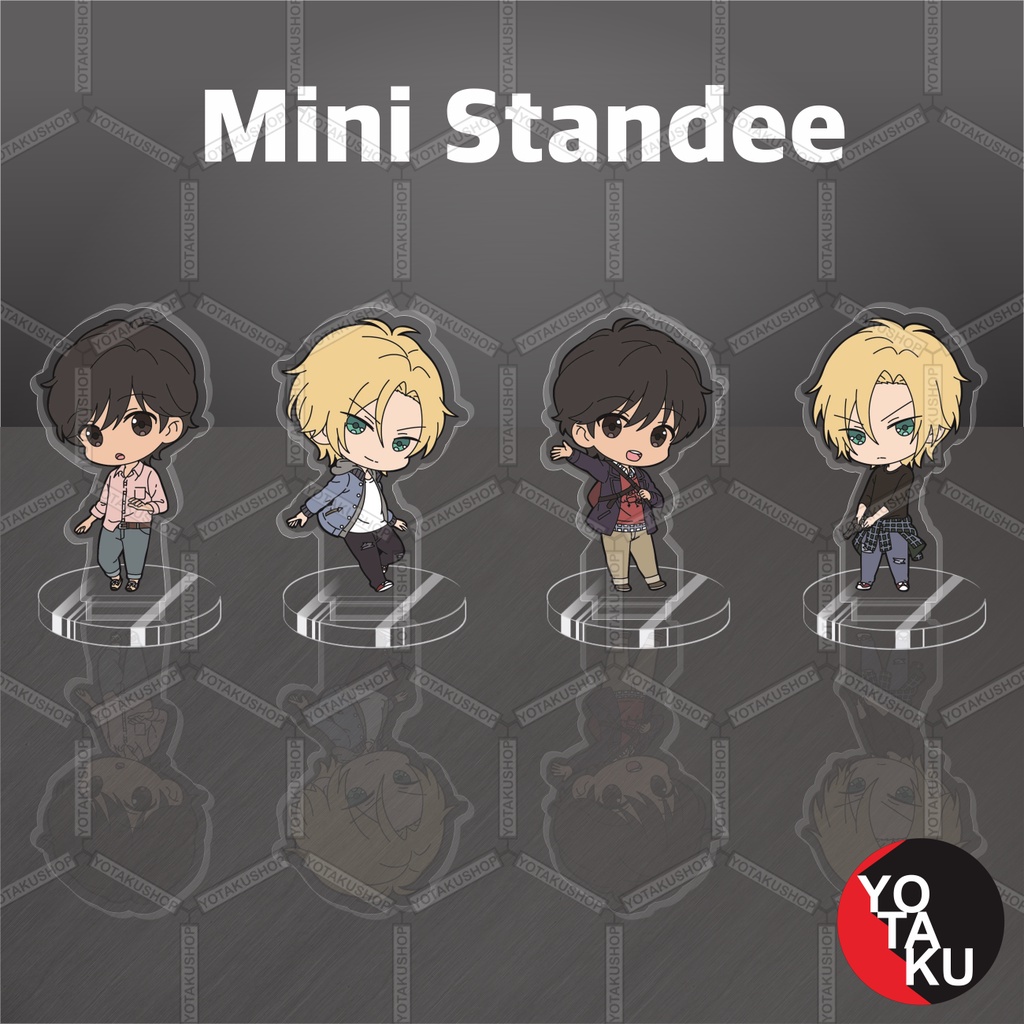 Mini Standee Figure Anime Akrilik Banana Fish MST8302 YOTAKUSHOP