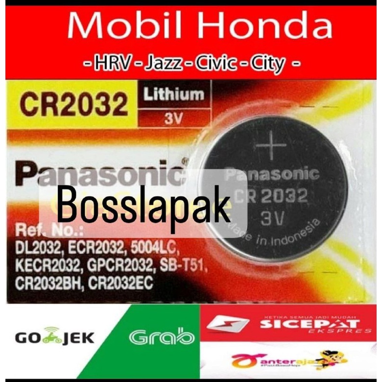 Jual Baterai Remote HONDA CRV PRESTIGE Original Panasonic | Shopee