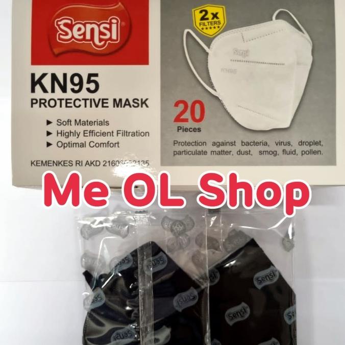 MASKER SENSI KN95 6PLY KEMENKES MASK KN95 SENSI
